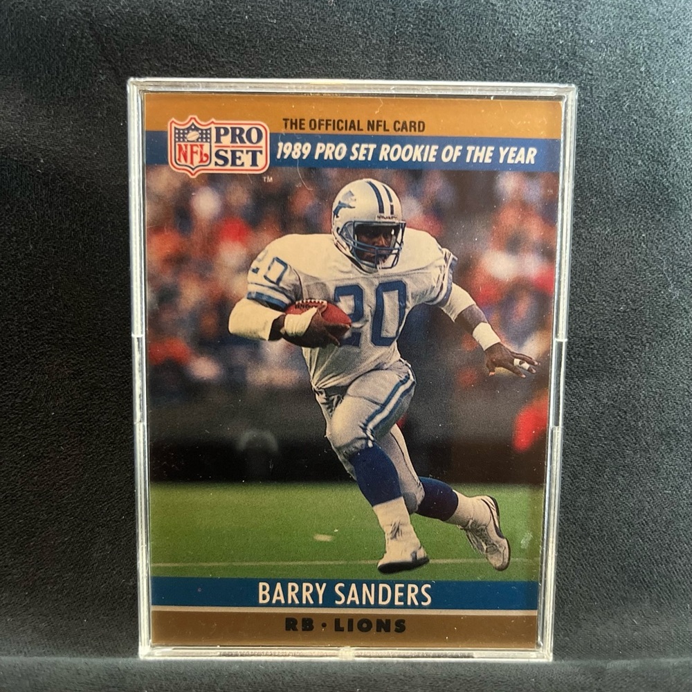 1989 Pro Set Barry Sanders